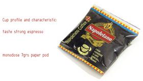 Taste strong espresso